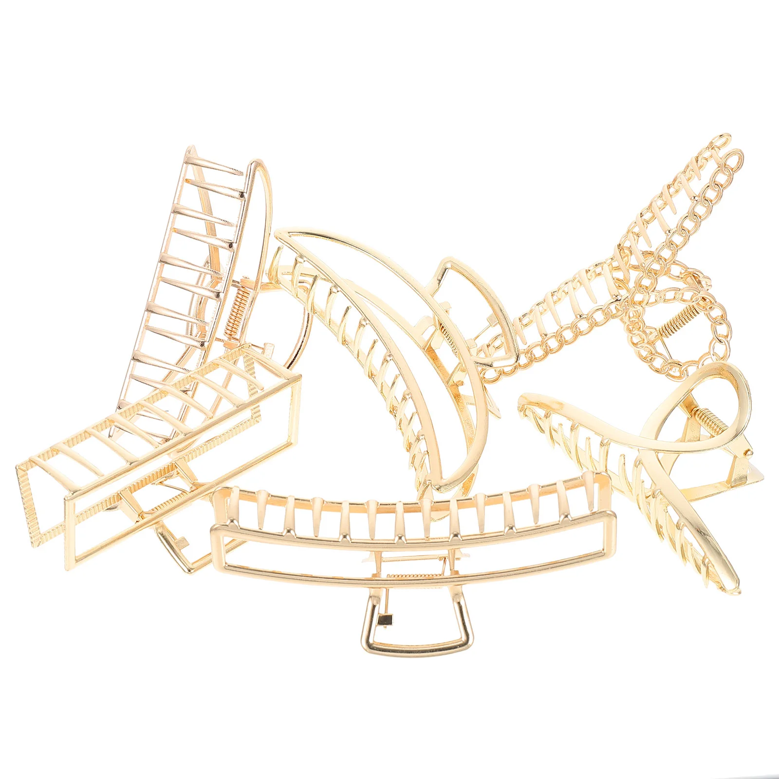 6 Pcs Barrettes For Women Outdoor Headdress Girl Simple Alloy Woman Headdresses Decorate Women Claw Clamp
6 Pcs Barrettes For Women Outdoor Headdress Girl Simple Alloy Woman Headdresses Decorate Women Claw Clamp