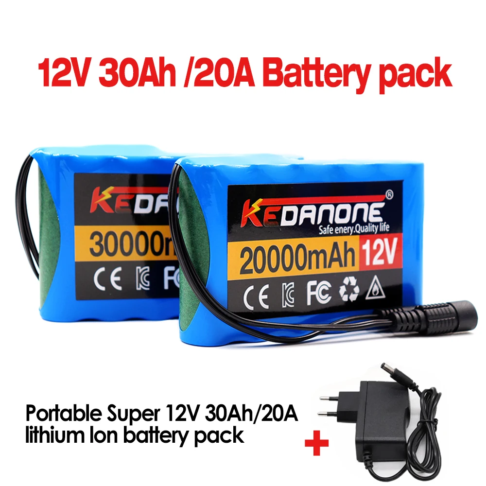 Original Portable 3S2P 12V 30000mah Rechargeable Li-Ion Battery,For LED Lamp Light Backup Powe CCTV+ 12.6V Charger
Original Portable 3S2P 12V 30000mah Rechargeable Li-Ion Battery,For LED Lamp Light Backup Powe CCTV+ 12.6V Charger