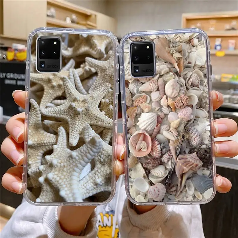 Seashells Sea Starfish Phone Case For Samsung Galaxy S10 S10e A70 Edge S22 S23 Plus Ultra Note10 Transparent Cove
Seashells Sea Starfish Phone Case For Samsung Galaxy S10 S10e A70 Edge S22 S23 Plus Ultra Note10 Transparent Cove