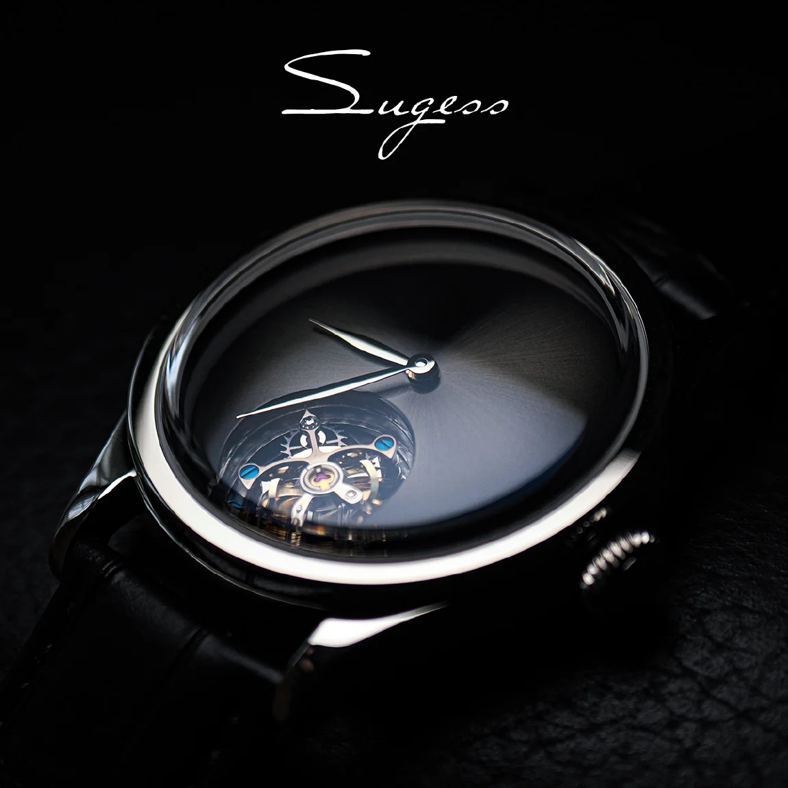 Sugess 38mm Tourbillon Men of Watch Minimalism Dome Sapphire Crystal Mechanical Wristwatches for Seagull 8000 Handwind Movement
Sugess 38mm Tourbillon Men of Watch Minimalism Dome Sapphire Crystal Mechanical Wristwatches for Seagull 8000 Handwind Movement