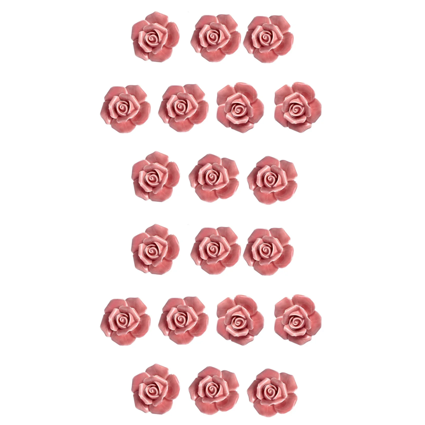 20 Pcs Ceramic Vintage Floral Rose Flower Door Knobs Handle Drawer Kitchen + Screws (Pink)
20 Pcs Ceramic Vintage Floral Rose Flower Door Knobs Handle Drawer Kitchen + Screws (Pink)