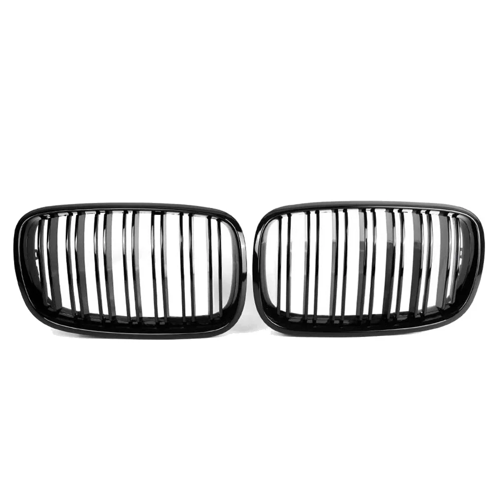 2Pcs Glossy Black Car Front Kidney Grille Grill For-BMW X5 E70 2007-2013 X6 E71 2008-2014
2Pcs Glossy Black Car Front Kidney Grille Grill For-BMW X5 E70 2007-2013 X6 E71 2008-2014