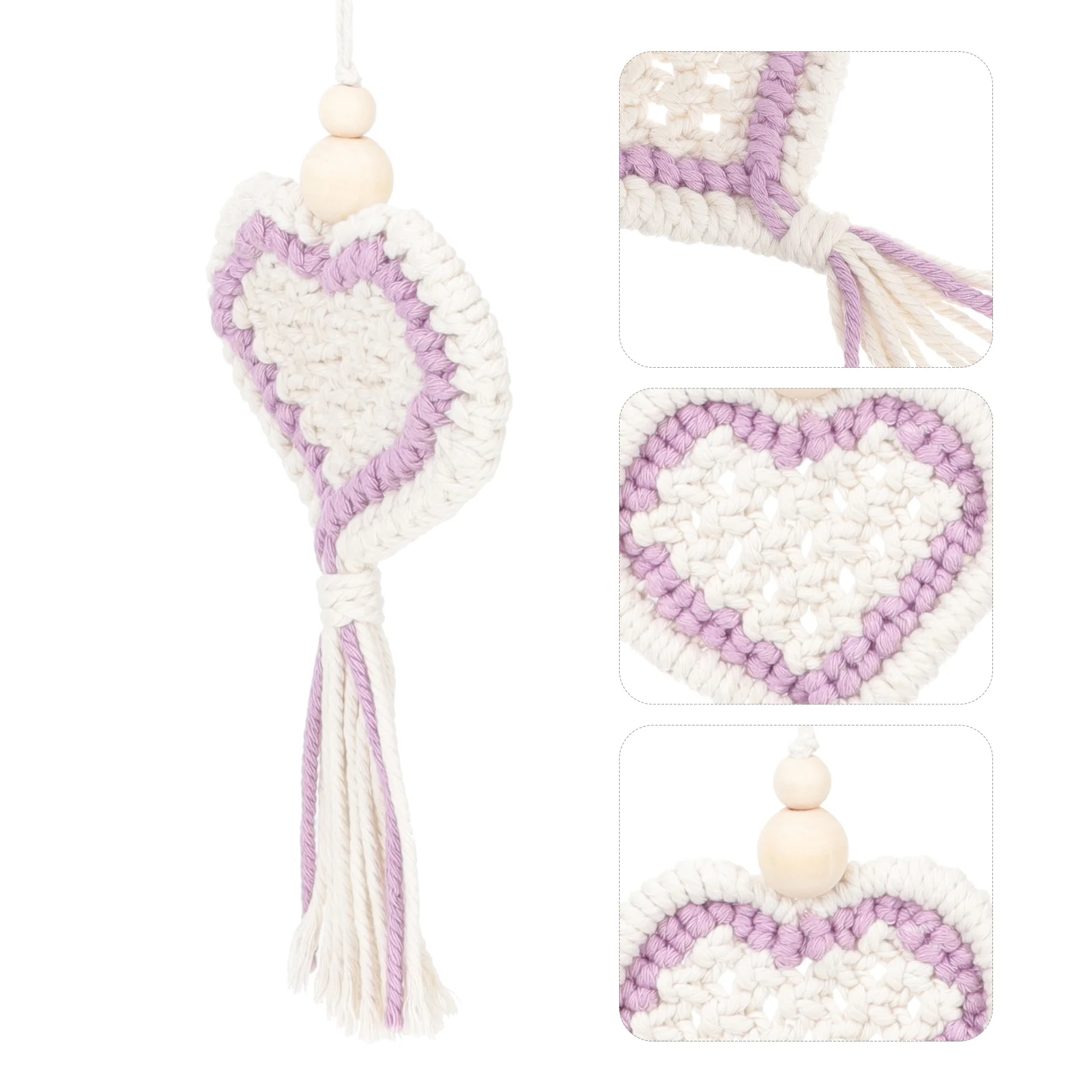 Tapestry Wall Woven Heart Hanging Macrame Decor Valentine Cotton Tassel Day S Love Rope Pendant Romantic Fringe Ornament Party
Tapestry Wall Woven Heart Hanging Macrame Decor Valentine Cotton Tassel Day S Love Rope Pendant Romantic Fringe Ornament Party
