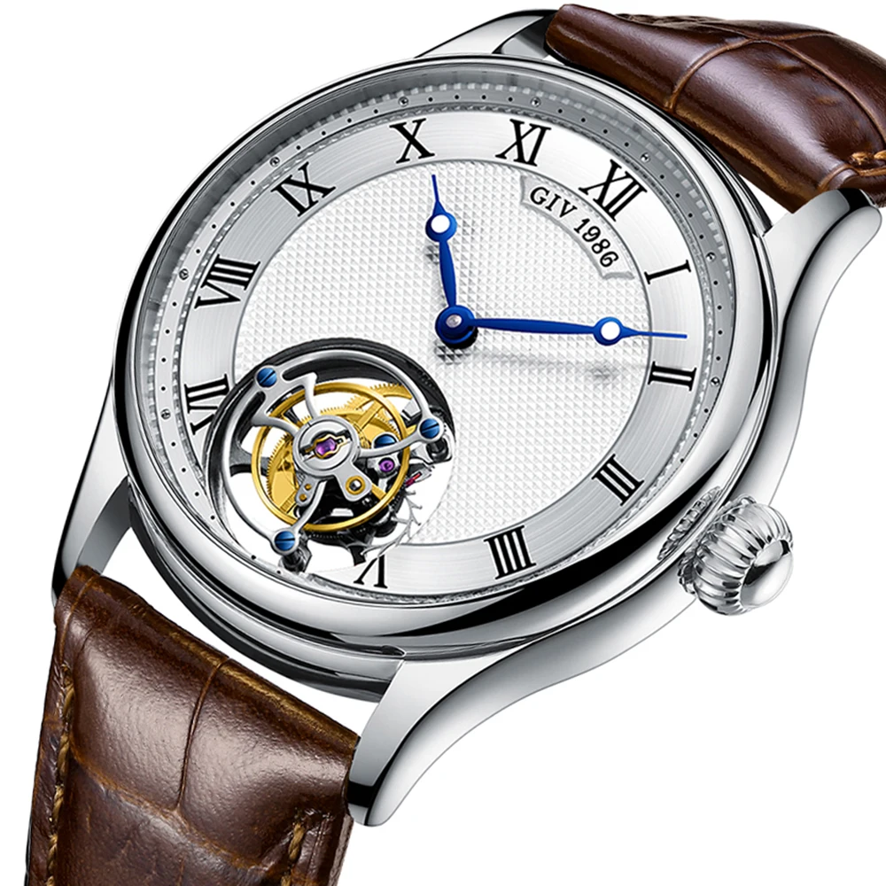 GIV Tourbillon, мужские механические наручные часы, Роскошные мужские часы с сапфировым покрытием, водонепроницаемые мужские часы с Т-образным ре...
GIV Tourbillon, мужские механические наручные часы, Роскошные мужские часы с сапфировым покрытием, водонепроницаемые мужские часы с Т-образным ре...