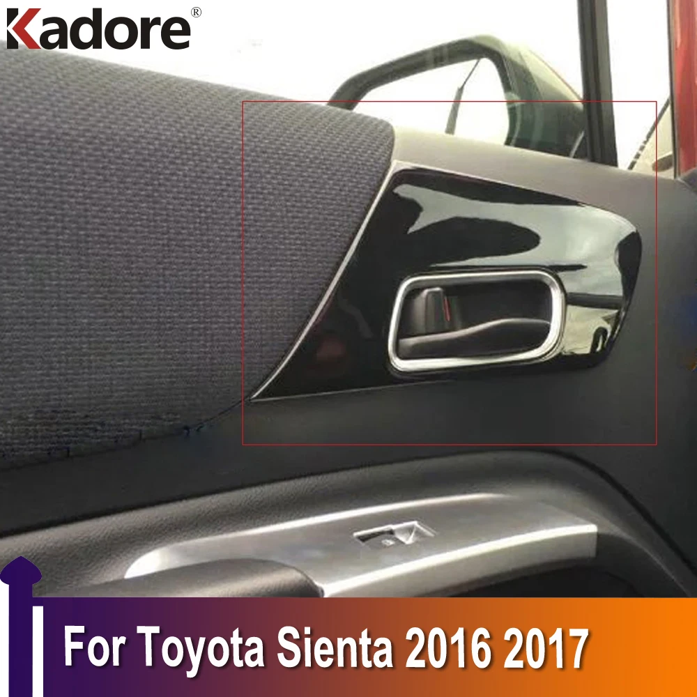 For Toyota Sienta 2016 2017 Second GE XP170 Matte Black Door Handle Cover Bowl Cover Trim Car Interior Accessories
For Toyota Sienta 2016 2017 Second GE XP170 Matte Black Door Handle Cover Bowl Cover Trim Car Interior Accessories