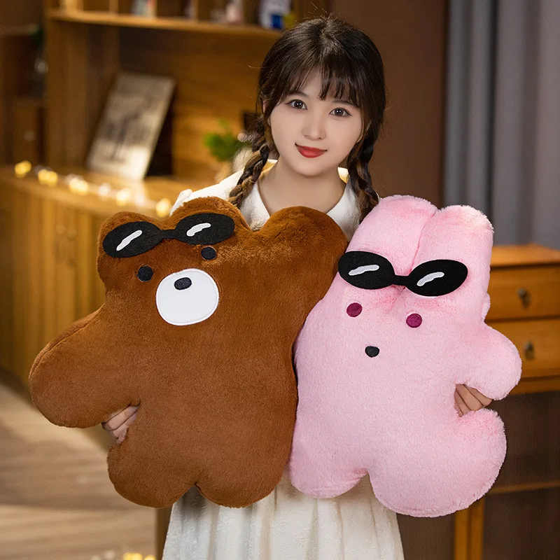45cm Cute Rabbit Lovely Bear Doll Soft Plush Fulling Pillow Toys Exquisite Beautiful Novel Plush Festival Gifts for Home Members
45cm Cute Rabbit Lovely Bear Doll Soft Plush Fulling Pillow Toys Exquisite Beautiful Novel Plush Festival Gifts for Home Members
