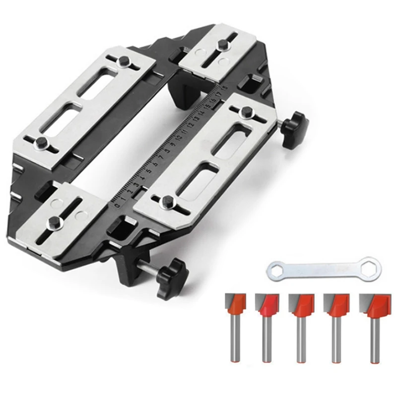 Wooden Door Hinge Hole Opener Installation Lock Wood Furniture Hinge Jig Drill Guide Drilling Tool Hinge Locator Slot
Wooden Door Hinge Hole Opener Installation Lock Wood Furniture Hinge Jig Drill Guide Drilling Tool Hinge Locator Slot