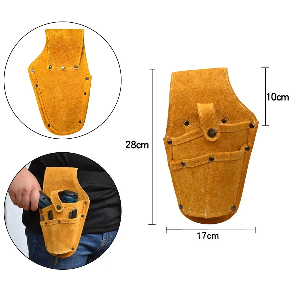 Cutting Resistant Wear Resistant Cowhide Drill Holster Waist Tool Bag Electric Waist Belt Tool For Power Drill
Cutting Resistant Wear Resistant Cowhide Drill Holster Waist Tool Bag Electric Waist Belt Tool For Power Drill