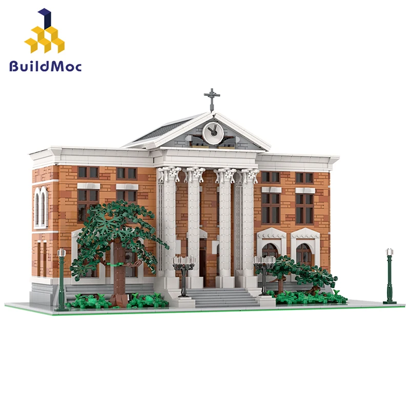 MOC Architecture Bell House Back to the Future Modular Clock Tower Building Blocks Time Skyline Bricks Toy For Children Birthday
MOC Architecture Bell House Back to the Future Modular Clock Tower Building Blocks Time Skyline Bricks Toy For Children Birthday