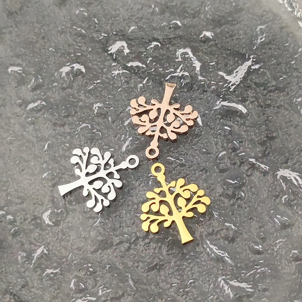 5pcs/Lot for Men Women Personality Tree Pendant Stainless Steel Used for Jewelry Earring Pendant Necklace Bracelet Accessories
5pcs/Lot for Men Women Personality Tree Pendant Stainless Steel Used for Jewelry Earring Pendant Necklace Bracelet Accessories