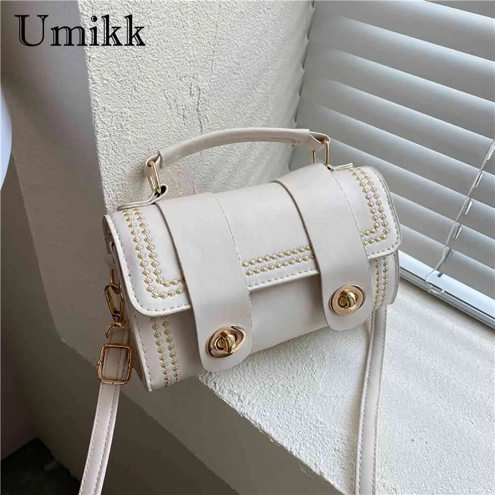 Flower Embroidery Thread PU Handbag Women Metal Lock Shoulder Crossbody Bags for Women Fashionable Decoration
Flower Embroidery Thread PU Handbag Women Metal Lock Shoulder Crossbody Bags for Women Fashionable Decoration