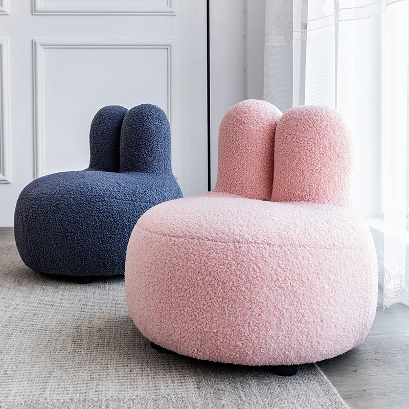 Nordic Lamb Velvet Fabric Single Small Sofa Ins Wind Net Red Creative Personality Bedroom Rabbit Ear Princess Sofa Stool
Nordic Lamb Velvet Fabric Single Small Sofa Ins Wind Net Red Creative Personality Bedroom Rabbit Ear Princess Sofa Stool
