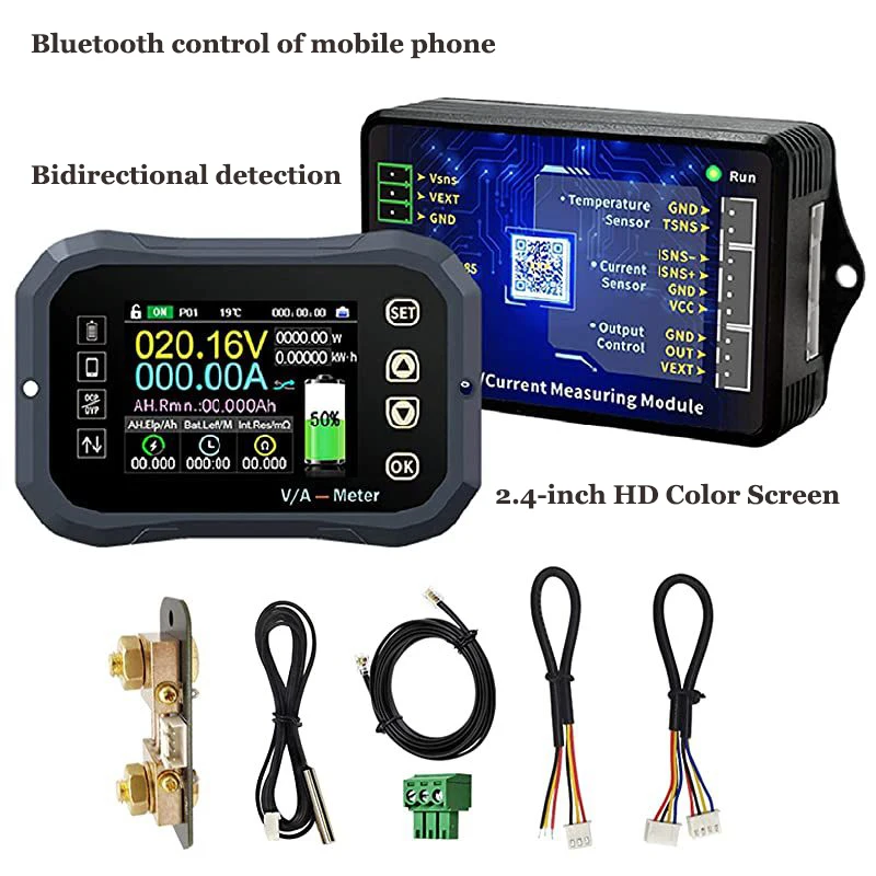 Тестер аккумулятора DC 0-120 в вольтметр 100/400 A Амперметр Bluetooth счетчик кулонов индикатор емкости различные мониторы батареи
Тестер аккумулятора DC 0-120 в вольтметр 100/400 A Амперметр Bluetooth счетчик кулонов индикатор емкости различные мониторы батареи