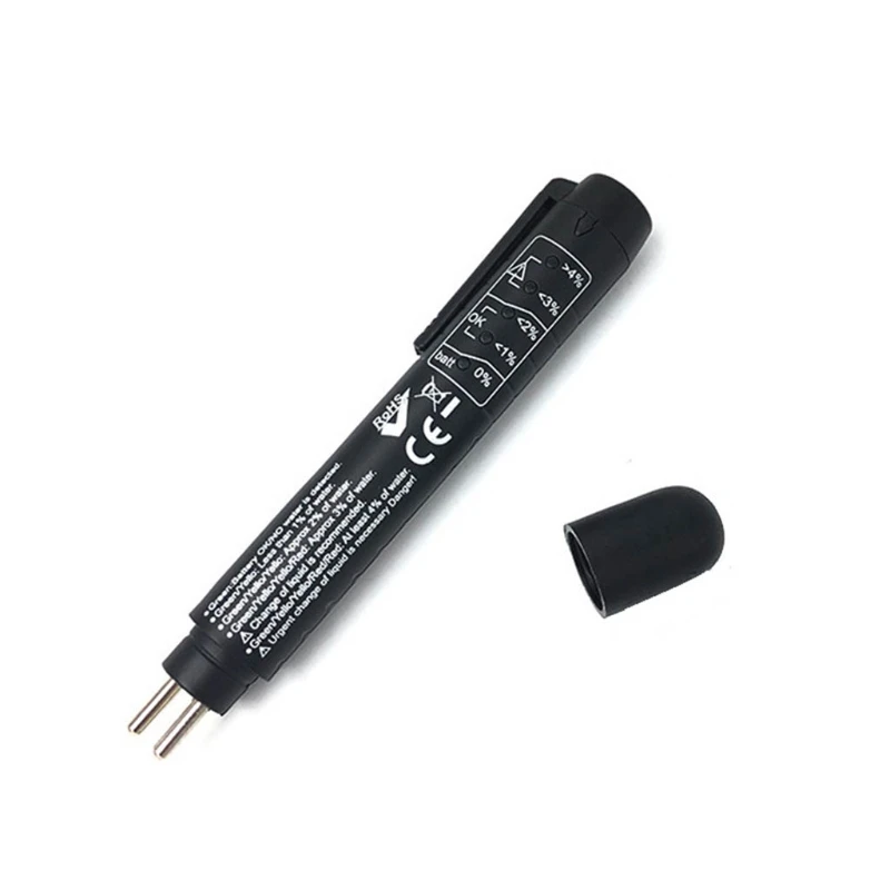 Auto Brake Fluid Diagnostic Tool Quick Detection for DOT 3 4 5 Brake Fluid Moisture Analyzer Pen
Auto Brake Fluid Diagnostic Tool Quick Detection for DOT 3 4 5 Brake Fluid Moisture Analyzer Pen