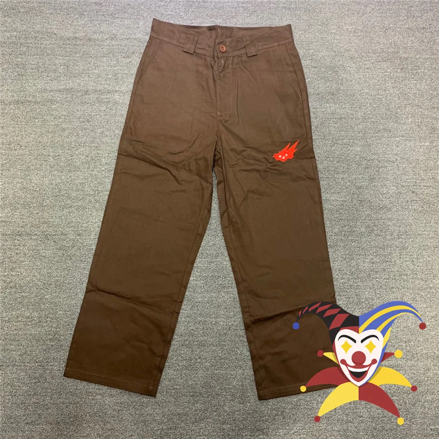Brown Embroidery Travis Scott Cactus Jack Cacti Work Pants Men Women Joggers Drawstring Sweatpants Trousers
Brown Embroidery Travis Scott Cactus Jack Cacti Work Pants Men Women Joggers Drawstring Sweatpants Trousers