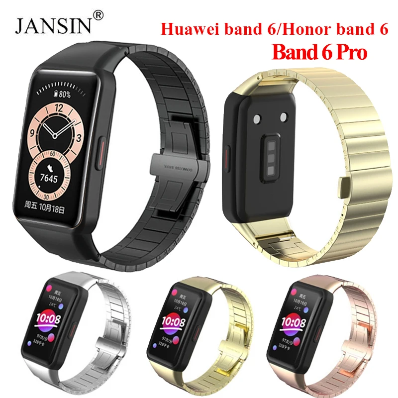 Stainless Steel Bracelet For Huawei Band 6 Strap Watchband For Honor Band 6 Strap Huawei Band 6 Pro Correa Smartwatch Wristband
Stainless Steel Bracelet For Huawei Band 6 Strap Watchband For Honor Band 6 Strap Huawei Band 6 Pro Correa Smartwatch Wristband