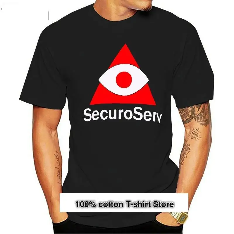 SecuroServ-Camiseta de nach shop securoserv, camisa de videojuegos minimalista с LOGO de gta v 5, color negro
SecuroServ-Camiseta de nach shop securoserv, camisa de videojuegos minimalista с LOGO de gta v 5, color negro