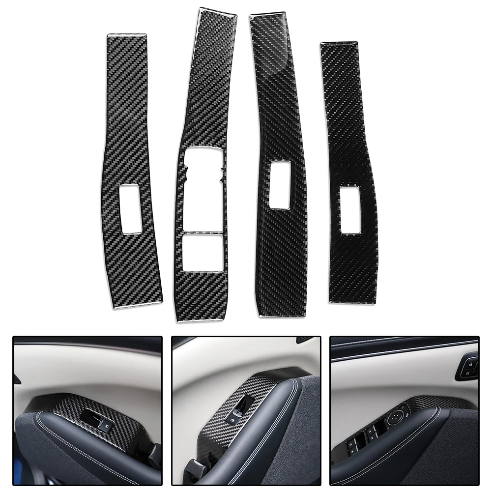 4Pcs/set For Ford Mustang Mach-E 2021-2022 Carbon Fiber Control Cover Trim Durable And Convenient
4Pcs/set For Ford Mustang Mach-E 2021-2022 Carbon Fiber Control Cover Trim Durable And Convenient