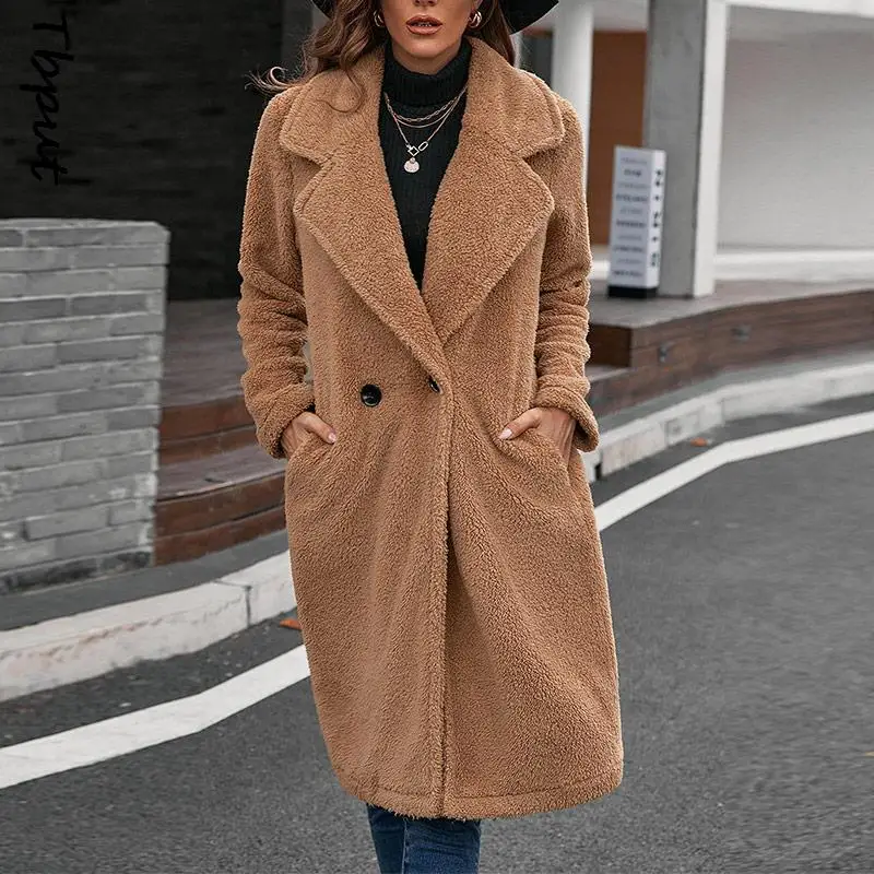 Women Faux Fur Long Coats 2022 Autumn Winter Soft Warm Plush Thicken Teddy Jackets Ladies Stylish Elegant Loose Outerwear
Women Faux Fur Long Coats 2022 Autumn Winter Soft Warm Plush Thicken Teddy Jackets Ladies Stylish Elegant Loose Outerwear