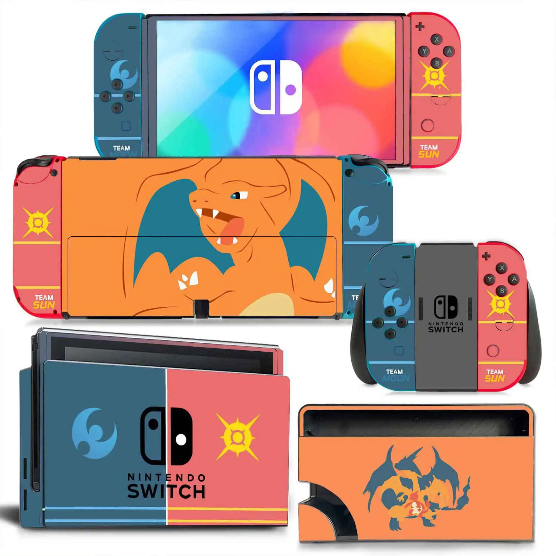 Anime Pokémon for Switch oled NS oled game console Pikachu cartoon PVC sticker stickers decorative toys, birthday gifts
Anime Pokémon for Switch oled NS oled game console Pikachu cartoon PVC sticker stickers decorative toys, birthday gifts