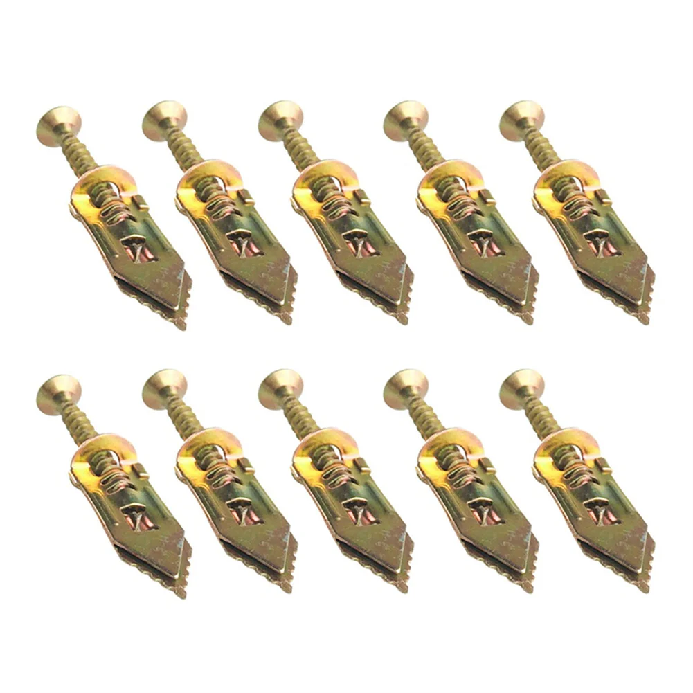 Expansion Self-tapping Screw Kit 10PCS Reusable Self-drilling Metal Anchor Set Sturdy Expansion Screw 1.18" X 0.47"/1.57" X 0.47
Expansion Self-tapping Screw Kit 10PCS Reusable Self-drilling Metal Anchor Set Sturdy Expansion Screw 1.18" X 0.47"/1.57" X 0.47