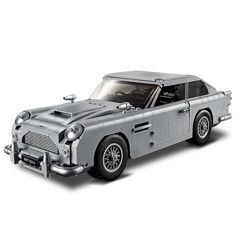 Technical 1439PCS James Bond DB5 007 Classic Car Model Building Block Fit 10262 Assemble Bricks Toys Gifts For For Adult Boy
Technical 1439PCS James Bond DB5 007 Classic Car Model Building Block Fit 10262 Assemble Bricks Toys Gifts For For Adult Boy