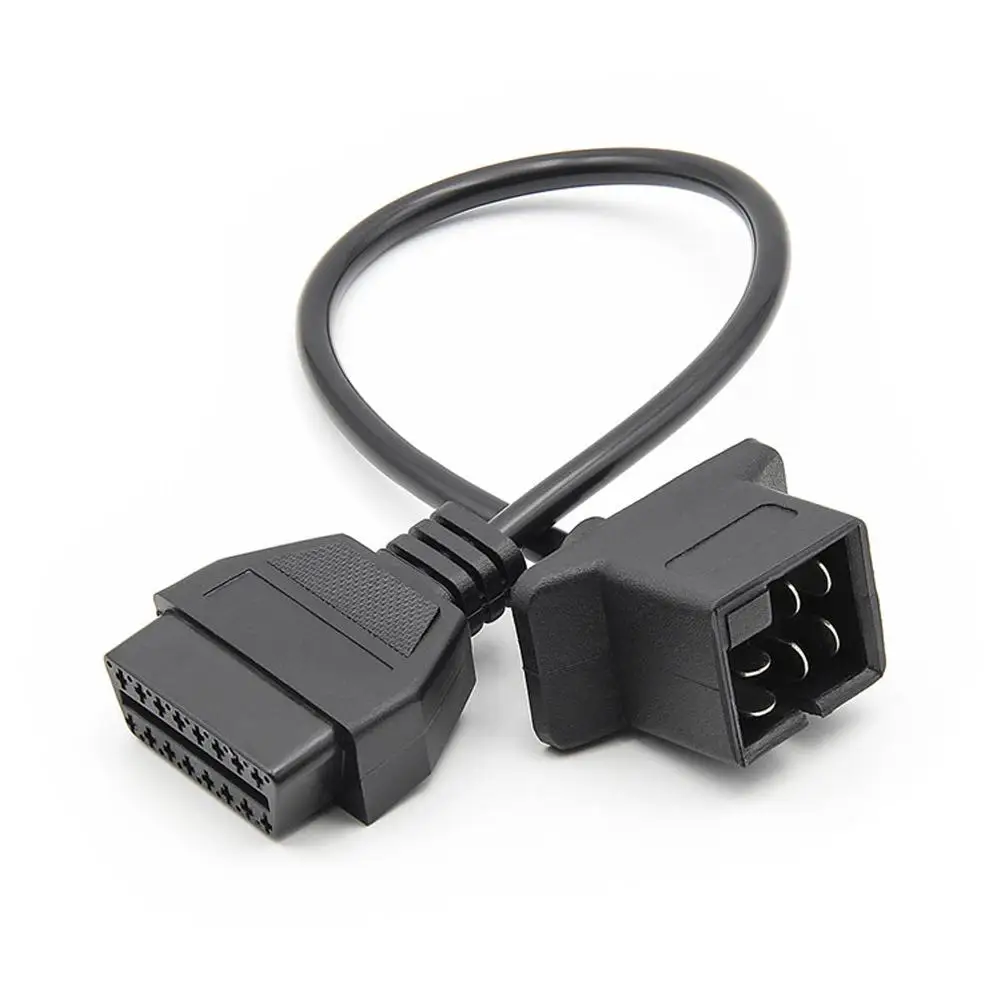 6pin To 16pin Obd2 Car Conversion Cable Automobile Fault Diagnosis Wiring Connector Transfer Adapter Line
6pin To 16pin Obd2 Car Conversion Cable Automobile Fault Diagnosis Wiring Connector Transfer Adapter Line
