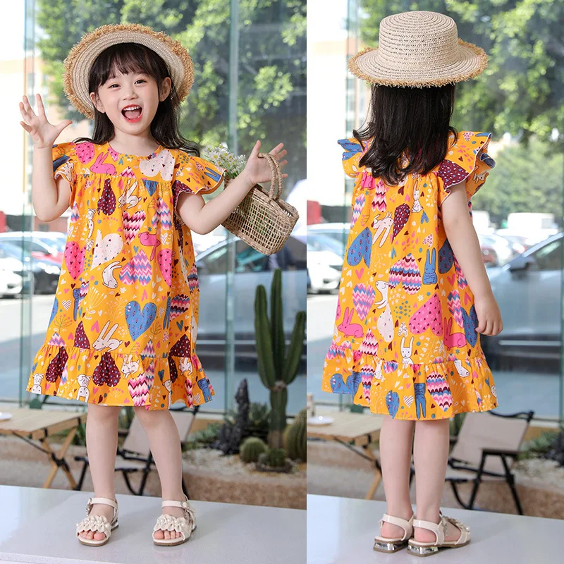 Toddler Baby Girls Clothes Summer Short Sleeve Floral Princess Birthday Dress Dresses For Girl Baby Clothing Thin Costume Dress
Toddler Baby Girls Clothes Summer Short Sleeve Floral Princess Birthday Dress Dresses For Girl Baby Clothing Thin Costume Dress