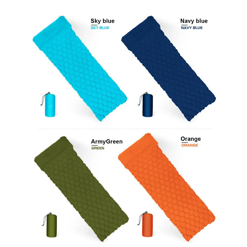 Outdoor Sleeping Pad Camping Inflatable Mattress With Pillows Travel Mat Folding Bed Ultralight Air Cushion Mat Hiking Trekking
Outdoor Sleeping Pad Camping Inflatable Mattress With Pillows Travel Mat Folding Bed Ultralight Air Cushion Mat Hiking Trekking
