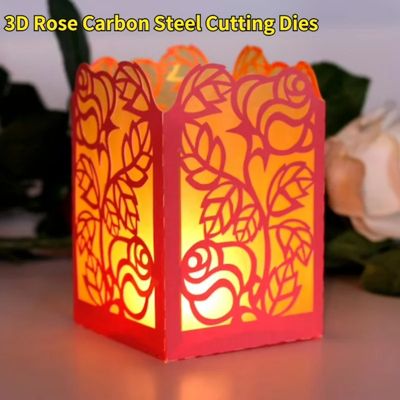 3D Rose Carbon Steel Embossing Cutting Dies for DIY Scrapbooking Card Album Crafts Die Cut
3D Rose Carbon Steel Embossing Cutting Dies for DIY Scrapbooking Card Album Crafts Die Cut