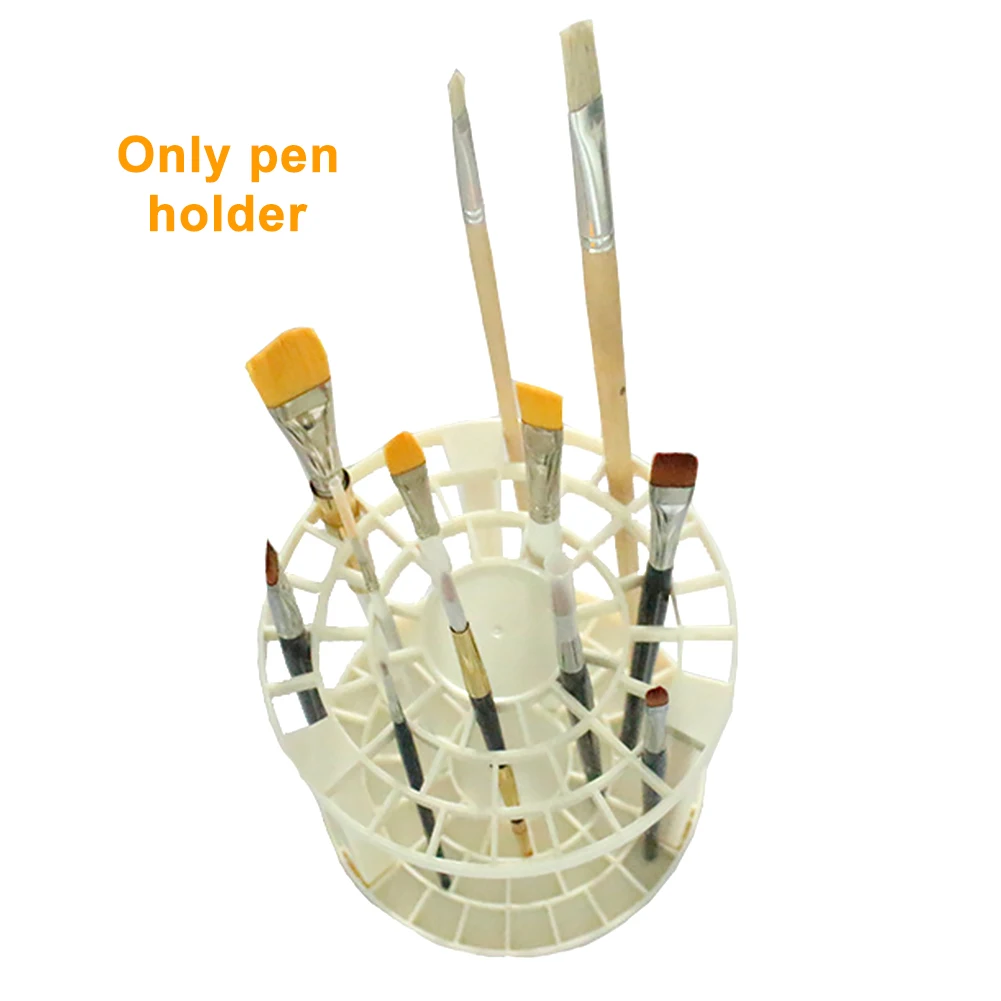 Makeup Brushes Home School Pen Stand Multi Hole Desk Organizer Drawing Round Pencil Paint Brush Holder Office Solid Stationary
Makeup Brushes Home School Pen Stand Multi Hole Desk Organizer Drawing Round Pencil Paint Brush Holder Office Solid Stationary