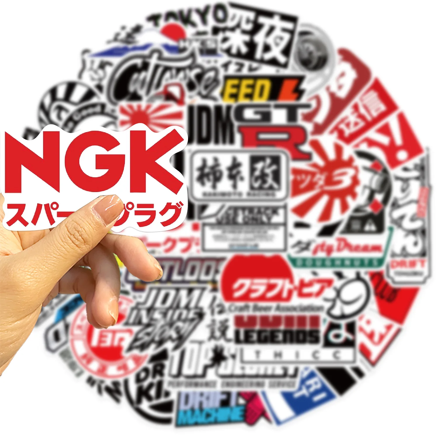 50Pcs Cartoon Japanese Street Harajuku Style DIY Graffiti Decoration Guitar Skateboard Refrigerator Thermos Waterproof Stickers
50Pcs Cartoon Japanese Street Harajuku Style DIY Graffiti Decoration Guitar Skateboard Refrigerator Thermos Waterproof Stickers