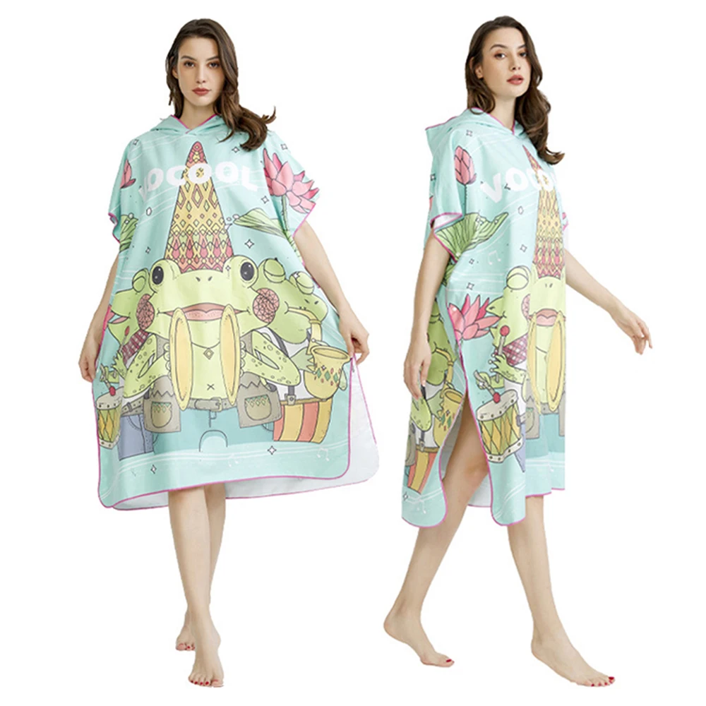 Beach Towel For Adults Fabric Printed Hooded Swimming Pool Bath Towel With Cloak Fitness Bathrobe Quick Dry Microfiber
Beach Towel For Adults Fabric Printed Hooded Swimming Pool Bath Towel With Cloak Fitness Bathrobe Quick Dry Microfiber