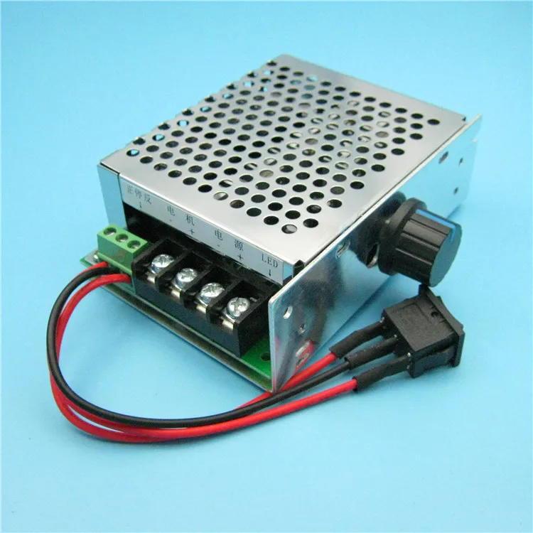 PWM DC Motor Motor Governor 40A 12v24v48v Speed Regulation Light Stepless Speed Regulation Forward and Reverse
PWM DC Motor Motor Governor 40A 12v24v48v Speed Regulation Light Stepless Speed Regulation Forward and Reverse