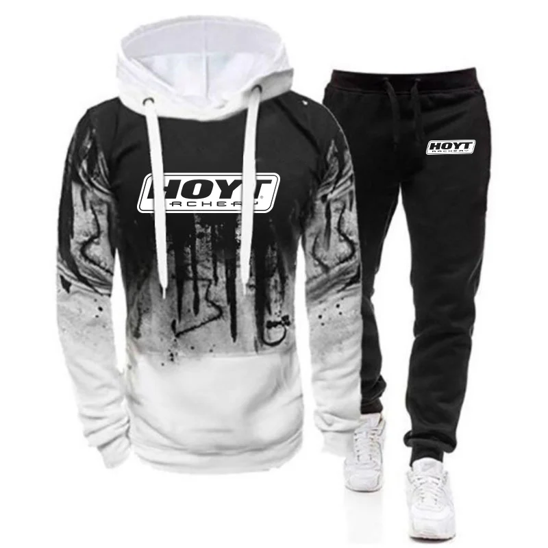 Мужской спортивный костюм из 2-х предметов HOYT, худи с длинным рукавом и градиентными цветами, повседневные спортивные куртки, топы и спортивные брюки, 2022
Мужской спортивный костюм из 2-х предметов HOYT, худи с длинным рукавом и градиентными цветами, повседневные спортивные куртки, топы и спортивные брюки, 2022