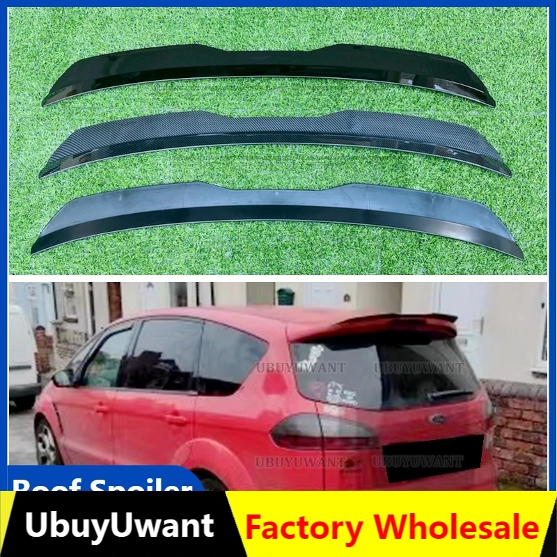 Mini Spoiler for Ford Smax S-max Spoilers High Quality ABS Material Glossy Black / Carbon Color Rear Roof Window Rear Spoiler
Mini Spoiler for Ford Smax S-max Spoilers High Quality ABS Material Glossy Black / Carbon Color Rear Roof Window Rear Spoiler