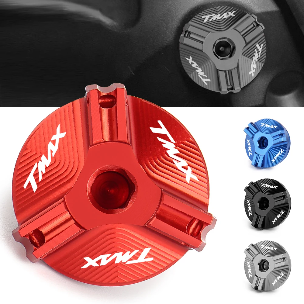 

For YAMAHA T-MAX500 TMAX530 SX/DX 2017 2018 2019 TMAX 560 2020 2021 2022 Motorcycle CNC Engine Oil Cap Bolt Screw Filler Cover
