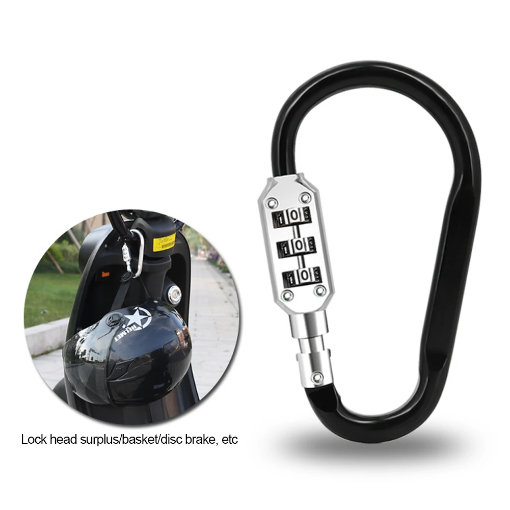 Motorcycle Helmet Luggage Padlock Keychain Zinc Security 3 digit Firm Travel Suitcase Luggage Security Password Lock Keyring
Motorcycle Helmet Luggage Padlock Keychain Zinc Security 3 digit Firm Travel Suitcase Luggage Security Password Lock Keyring