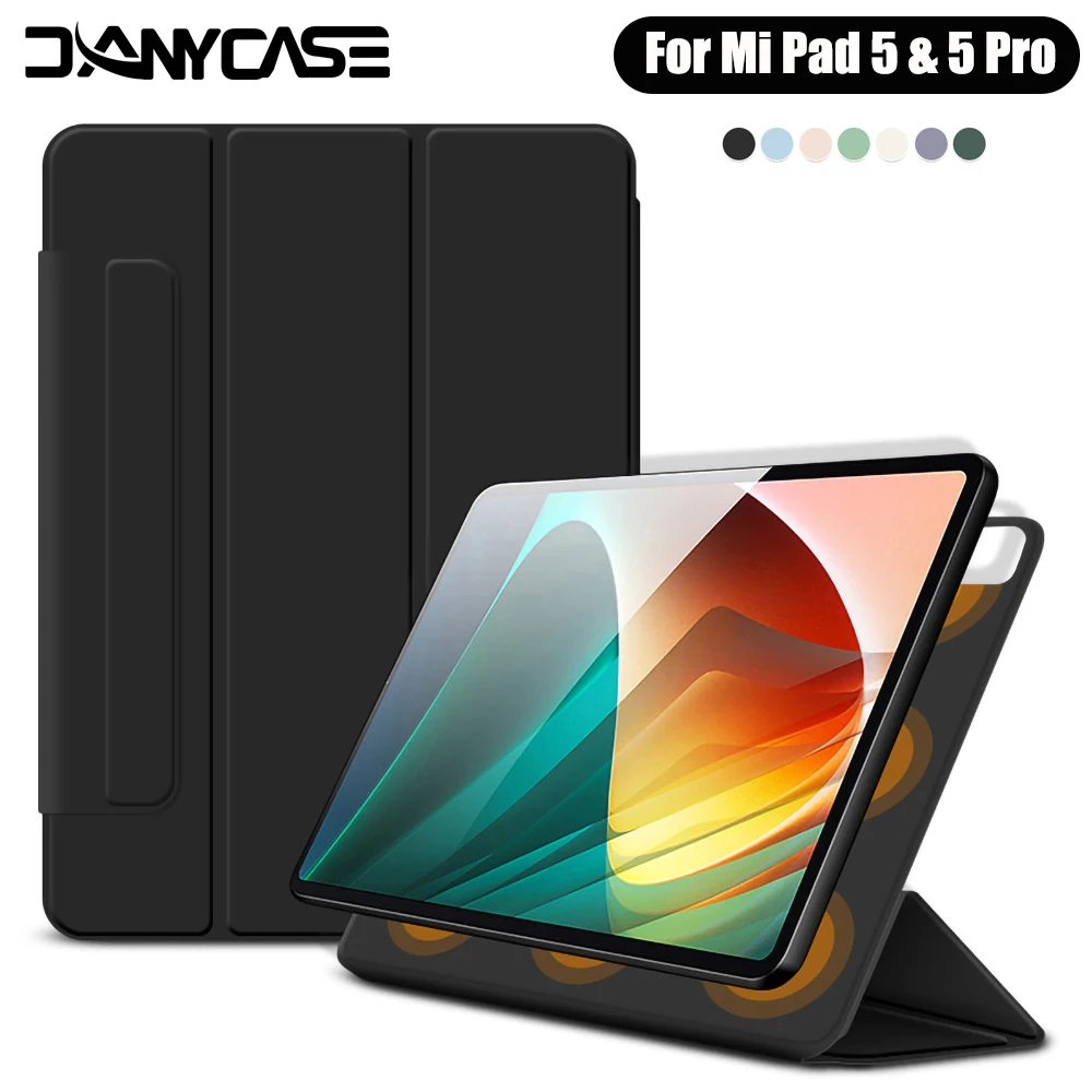 2021 Magnet TPU Xiaomi Pad 5 Pro Flip Cover For Mi Pad 5 Case Silicone Magnetic Pencil Charging Smart Xiaomi Tablet Funda
2021 Magnet TPU Xiaomi Pad 5 Pro Flip Cover For Mi Pad 5 Case Silicone Magnetic Pencil Charging Smart Xiaomi Tablet Funda
