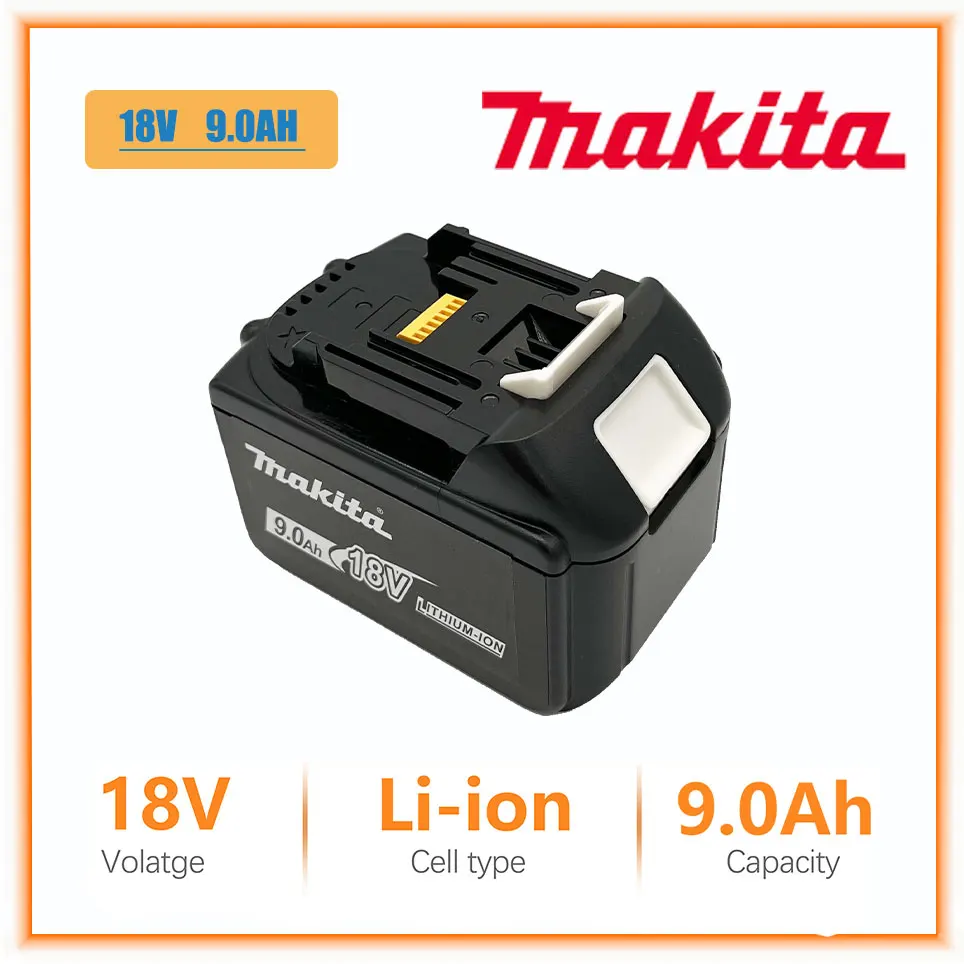Makita Replacement 18V 9.0Ah Battery For BL1830 BL1830B BL1840 BL1840B BL1850 BL1850B rechargeable battery LED indicateur
Makita Replacement 18V 9.0Ah Battery For BL1830 BL1830B BL1840 BL1840B BL1850 BL1850B rechargeable battery LED indicateur