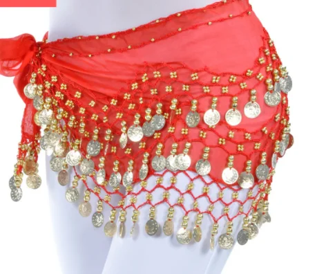 1pcs/lot Women Belly Dance Hip Scarf Accessories 3 Row Belt Skirt With 128pcs Gold color coin bellydance Coins Waist Chain
1pcs/lot Women Belly Dance Hip Scarf Accessories 3 Row Belt Skirt With 128pcs Gold color coin bellydance Coins Waist Chain
