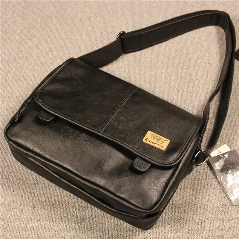 

Retro unsiex postman bag shoulder bag Factory outlet fashion horizontal business bag college style student cross body Bag