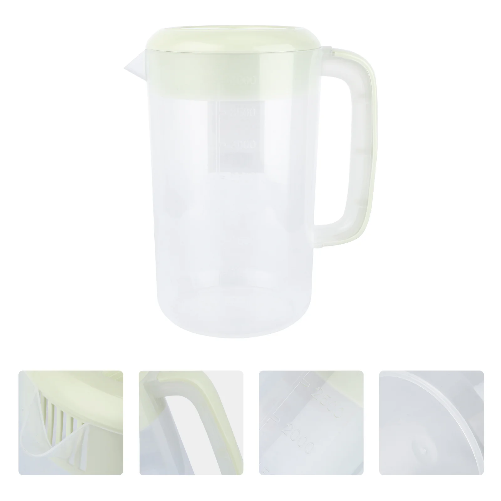 Pitcher Water Plasticjuglidbeverage Kettle Tea Coldpitchers Clear Drink Container Lemonade Mixing Bottle Drinks Iced Easy Pot
Pitcher Water Plasticjuglidbeverage Kettle Tea Coldpitchers Clear Drink Container Lemonade Mixing Bottle Drinks Iced Easy Pot