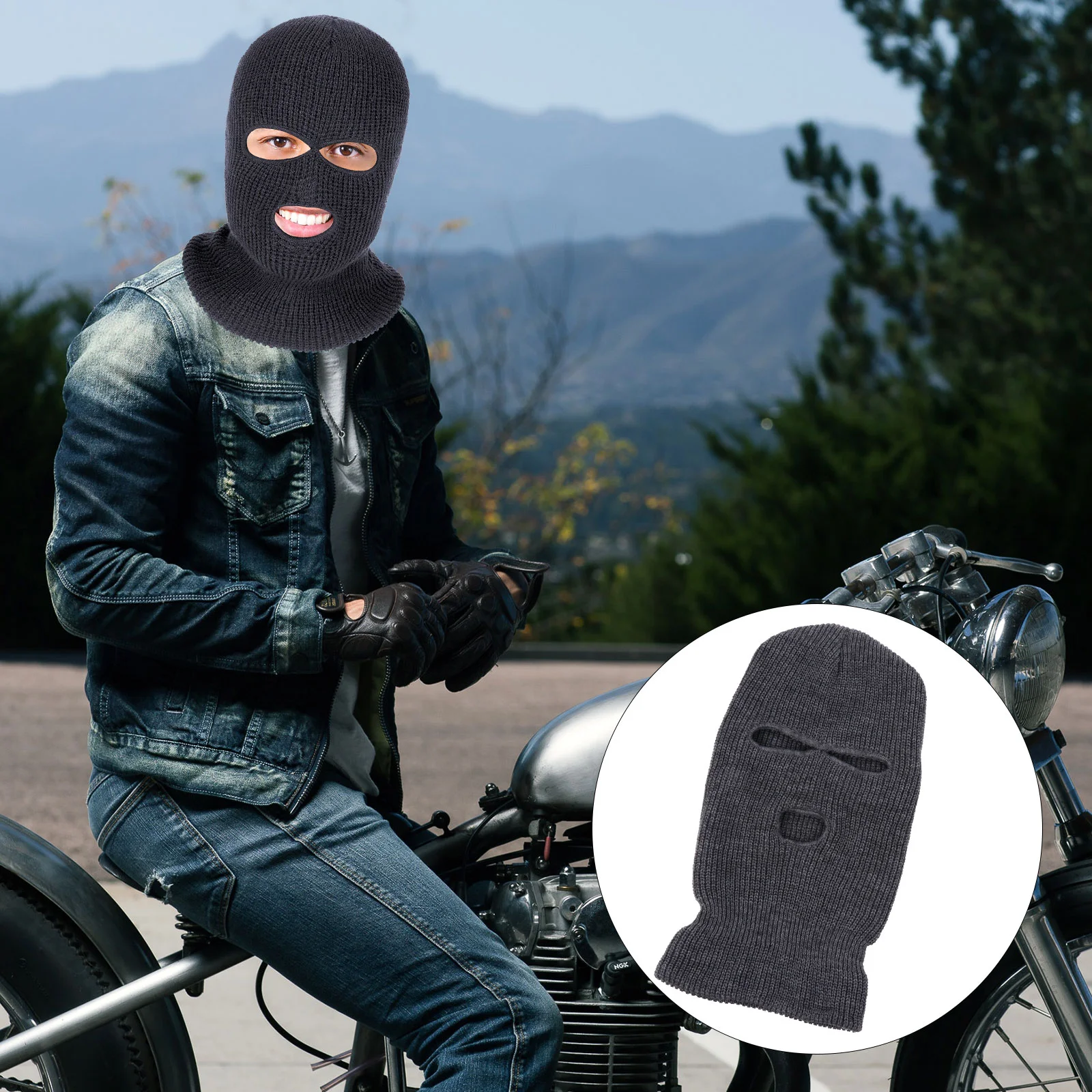 Warm Balaclava 3 Holes Beanie Kids Ski Mask Cycling Knit Full Face Winter Scarf Riding Hats
Warm Balaclava 3 Holes Beanie Kids Ski Mask Cycling Knit Full Face Winter Scarf Riding Hats