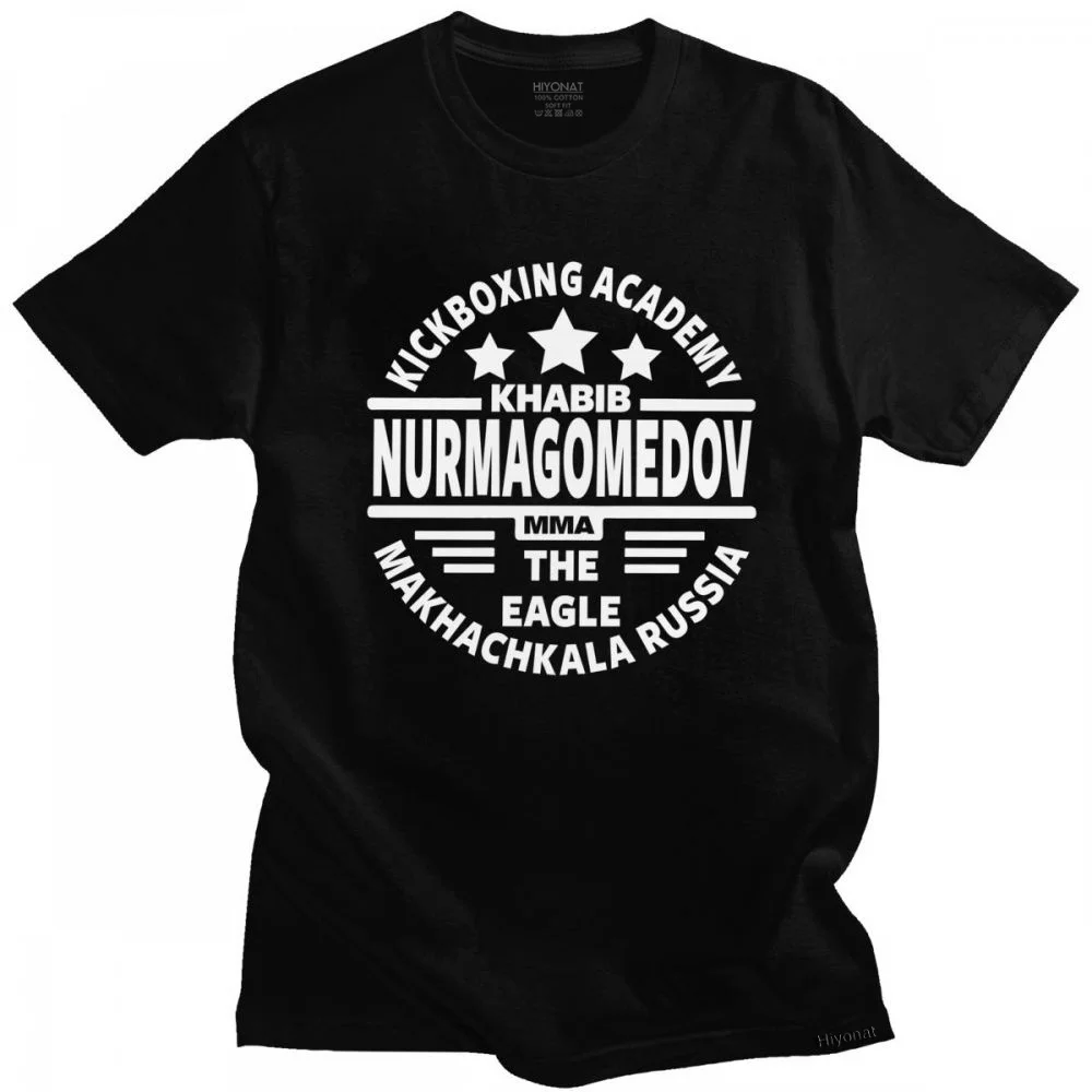 Classic Male Khabib Nurmagomedov T-shirt Short-Sleeve Round-neck Cotton Tshirt Summer Tee Shirt Oversized Clothing
Classic Male Khabib Nurmagomedov T-shirt Short-Sleeve Round-neck Cotton Tshirt Summer Tee Shirt Oversized Clothing