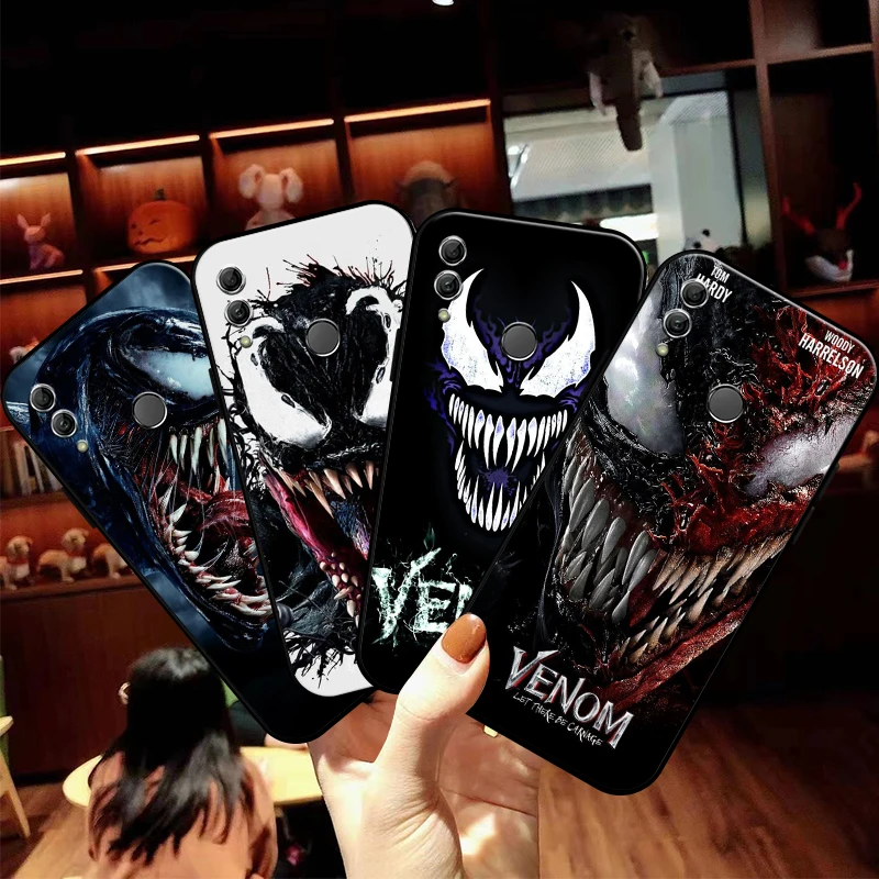 MARVEL Venom Phone Case For Huawei Honor 10 V10 10i 10 Lite 20 V20 20i 20 Lite 30S 30 Lite Pro Black Coque Back Carcasa Soft
MARVEL Venom Phone Case For Huawei Honor 10 V10 10i 10 Lite 20 V20 20i 20 Lite 30S 30 Lite Pro Black Coque Back Carcasa Soft