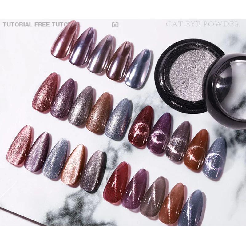 1 Jar Multi-Purpose Glitter Meow Powder Ultra White High Glass Cat's Eye Nail Gel Dust Flowing Brilliance 9D Magic Mirror Powder
1 Jar Multi-Purpose Glitter Meow Powder Ultra White High Glass Cat's Eye Nail Gel Dust Flowing Brilliance 9D Magic Mirror Powder