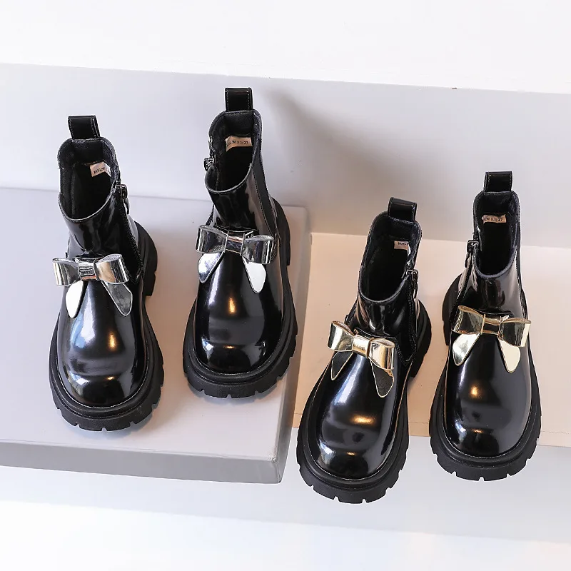 Childrenboots Autumn Winter New Children's Korean Short British For Kids Girls Snow Shoe
Childrenboots Autumn Winter New Children's Korean Short British For Kids Girls Snow Shoe