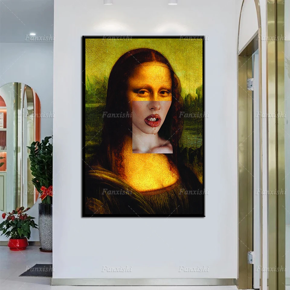 Abstract Mona Lisa Modern Fashion Collage - Printable Wall Art Poster,Modular Pictures Decor Canvas Painting Picture Living Room
Abstract Mona Lisa Modern Fashion Collage - Printable Wall Art Poster,Modular Pictures Decor Canvas Painting Picture Living Room