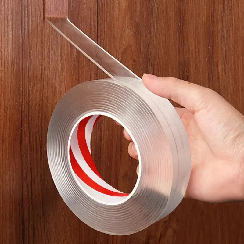 1M/2M/3M/5M Transparent Double-Sided Adhesive Nano Strong sticky Tape Removable Washable Nano Tape cinta two sided tape
1M/2M/3M/5M Transparent Double-Sided Adhesive Nano Strong sticky Tape Removable Washable Nano Tape cinta two sided tape